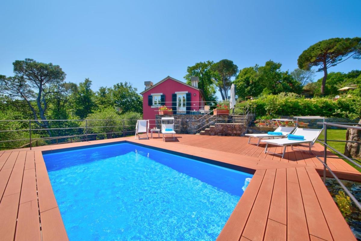 I Giardini di Camogli - VILLA SÀRVIA, garden&pool Extérieur photo